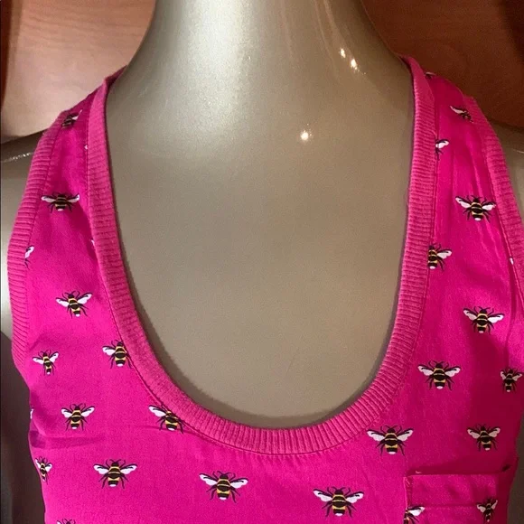 Banana Republic Fuchsia Patterned Tank Top - Picture 3 of 5